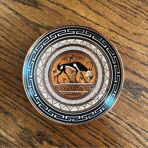 Vintage Handmade Grecian Copper Decorative Bowl